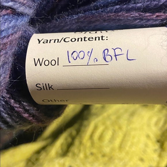 BFL BLUEFACED LEICESTER DK 
100% WOOL 2 Skeins JAN MAREK RACZKOWSKI STUDIO yarn - Picture 9 of 12